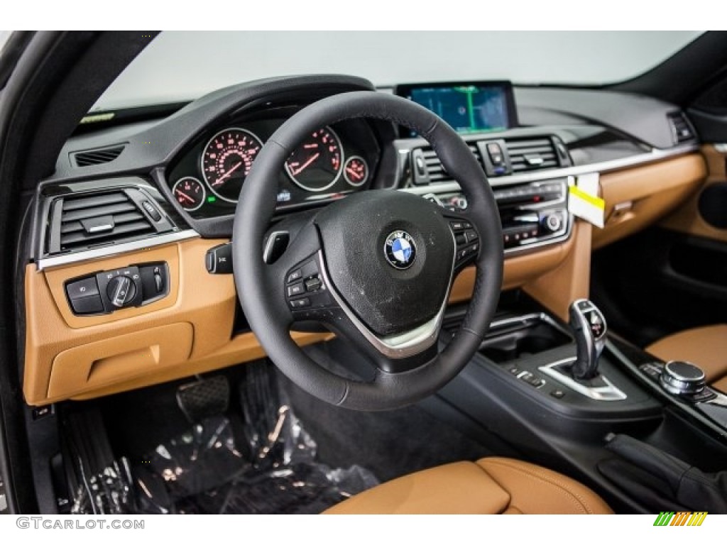 2017 4 Series 430i Gran Coupe - Jatoba Brown Metallic / Saddle Brown photo #6