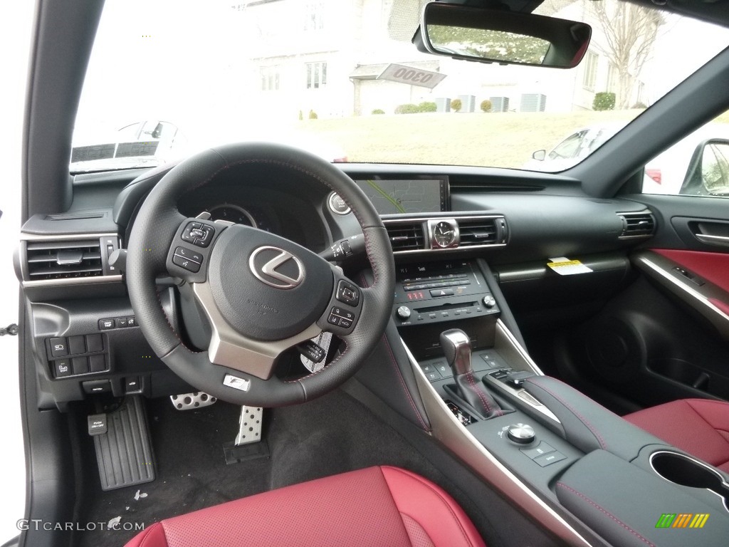 Rioja Red Interior 2017 Lexus IS 350 F Sport AWD Photo #118654112