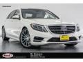 2017 designo Diamond White Metallic Mercedes-Benz S 550e Plug-In Hybrid  photo #1