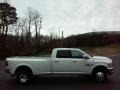 Pearl White - 3500 Laramie Crew Cab 4x4 Dual Rear Wheel Photo No. 5