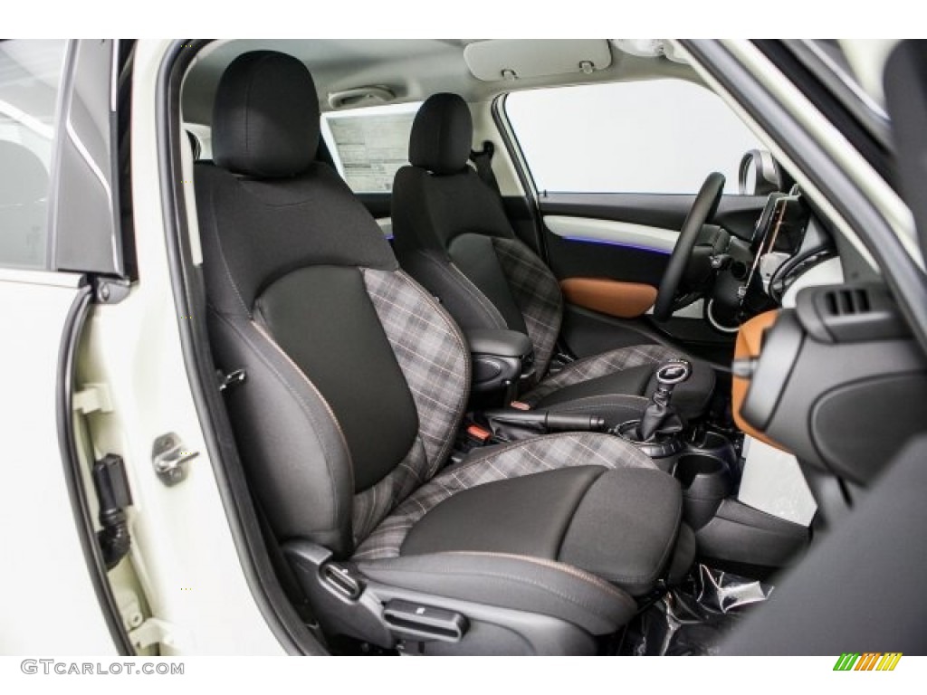 Diamond Carbon Black Interior 2017 Mini Hardtop Cooper S 4 Door Photo #118654463