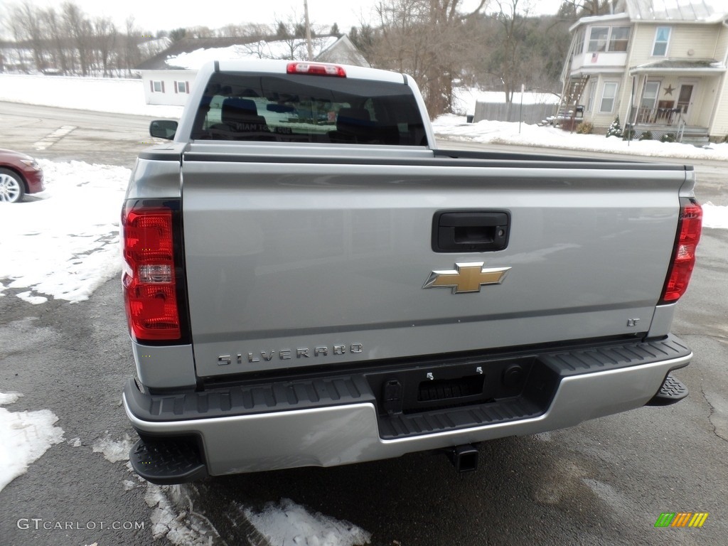 2017 Silverado 1500 LT Double Cab 4x4 - Silver Ice Metallic / Jet Black photo #6