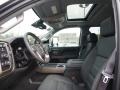 2017 GMC Sierra 2500HD Jet Black Interior Front Seat Photo