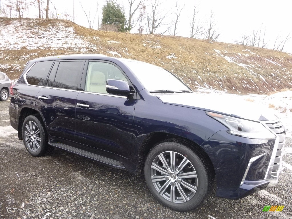 2017 LX 570 - Nightfall Mica / Parchment photo #1