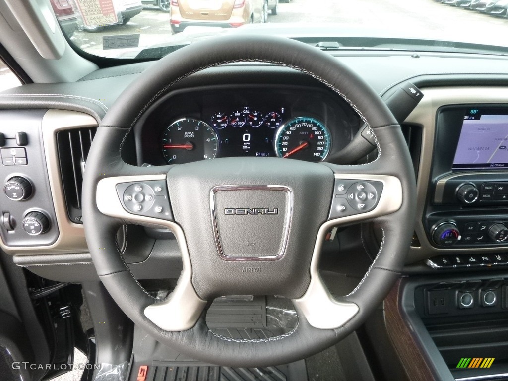 2017 GMC Sierra 2500HD Denali Crew Cab 4x4 Steering Wheel Photos