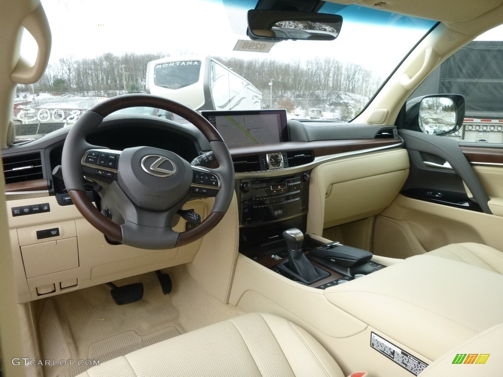 Parchment Interior 2017 Lexus LX 570 Photo #118654934