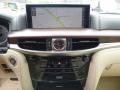 2017 Lexus LX Parchment Interior Navigation Photo