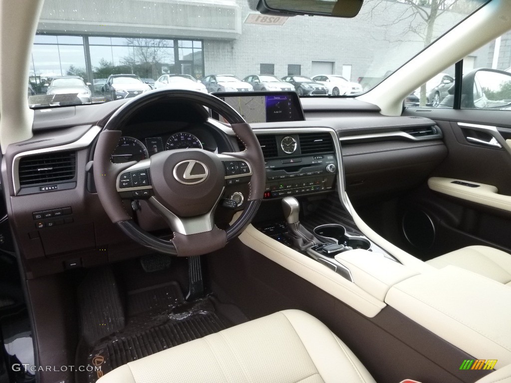 Parchment Interior 2017 Lexus RX 350 AWD Photo #118655705