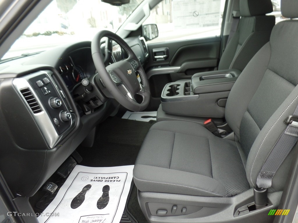 2017 Silverado 1500 LT Double Cab 4x4 - Pepperdust Metallic / Jet Black photo #23