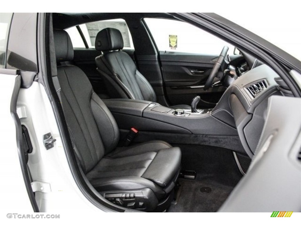 2017 6 Series 650i Gran Coupe - Alpine White / Black photo #5