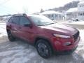 2017 Deep Cherry Red Crystal Pearl Jeep Cherokee Sport 4x4  photo #11