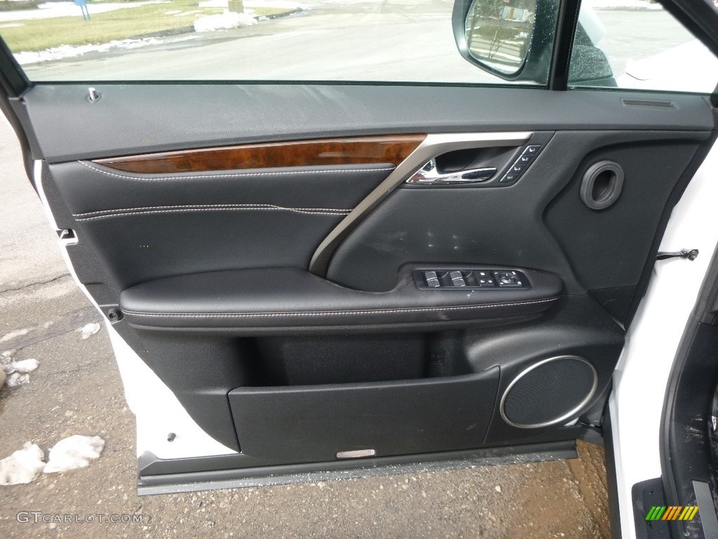 2017 Lexus RX 450h AWD Black Door Panel Photo #118657037