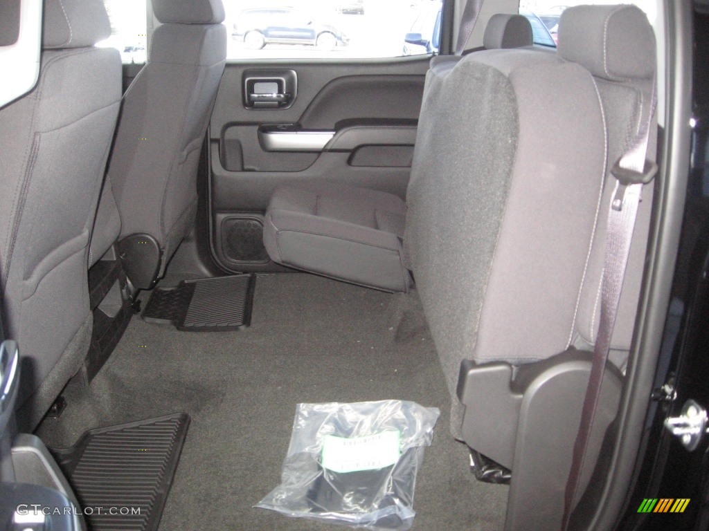 2017 Chevrolet Silverado 1500 LT Crew Cab 4x4 Rear Seat Photo #118657637