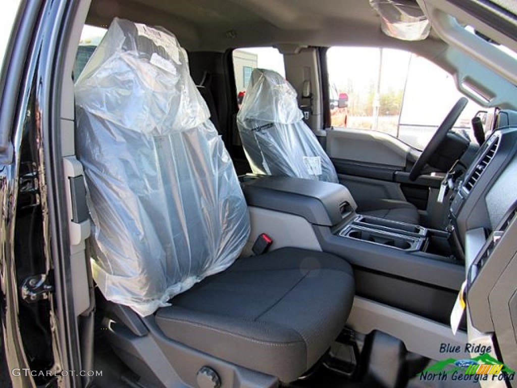 2017 F150 XL SuperCab 4x4 - Shadow Black / Earth Gray photo #12