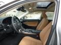 2017 Lexus IS Flaxen Interior Front Seat Photo