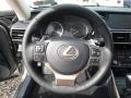 2017 Lexus IS Flaxen Interior Steering Wheel Photo