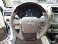 2017 Lexus GX Ecru Interior Steering Wheel Photo