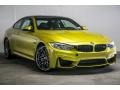 2017 Austin Yellow Metallic BMW M4 Coupe  photo #12