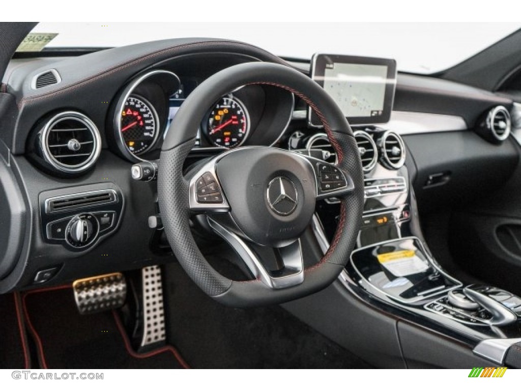 2017 Mercedes-Benz C 43 AMG 4Matic Coupe Black Dashboard Photo #118660628