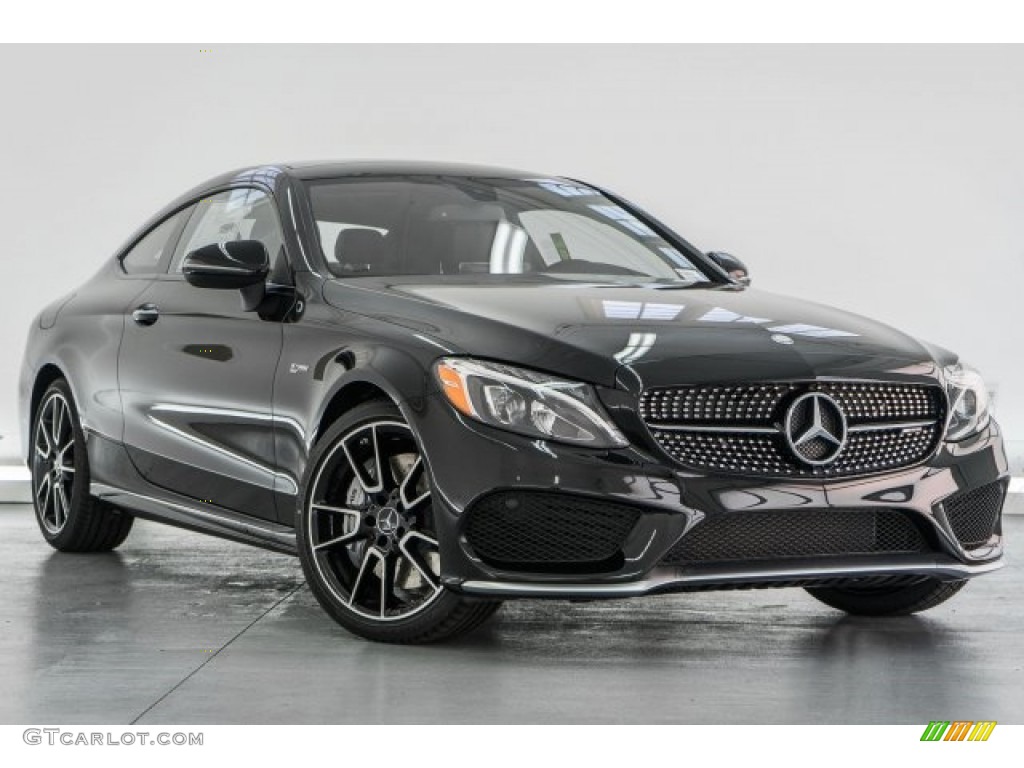 Black 2017 Mercedes-Benz C 43 AMG 4Matic Coupe Exterior Photo #118660667