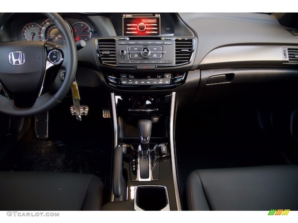 2017 Accord Sport Special Edition Sedan - Lunar Silver Metallic / Black photo #12