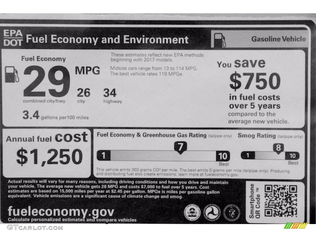 2017 Accord Sport Special Edition Sedan - Lunar Silver Metallic / Black photo #17