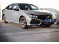 Sonic Gray Pearl 2017 Honda Civic LX Hatchback