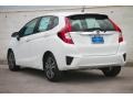 2017 White Orchid Pearl Honda Fit EX-L  photo #2