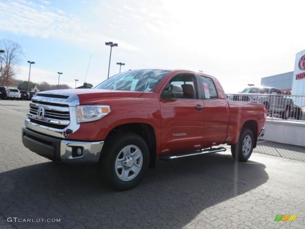 2017 Tundra SR5 Double Cab - Inferno Orange / Graphite photo #3