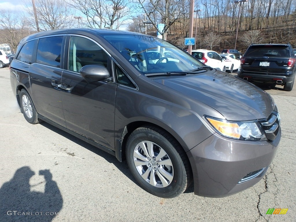 Smoky Topaz Metallic 2017 Honda Odyssey EX-L Exterior Photo #118668396