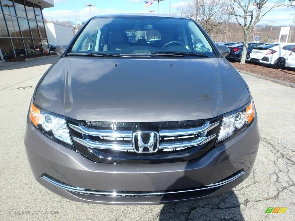 Smoky Topaz Metallic 2017 Honda Odyssey EX-L Exterior Photo #118668423