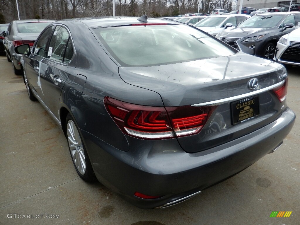 2017 LS 460 AWD - Nebula Gray Pearl / Black photo #3