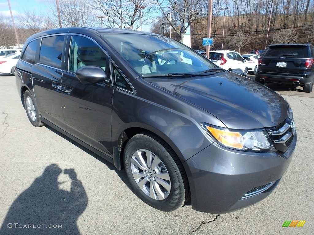 Modern Steel Metallic 2017 Honda Odyssey EX-L Exterior Photo #118668797