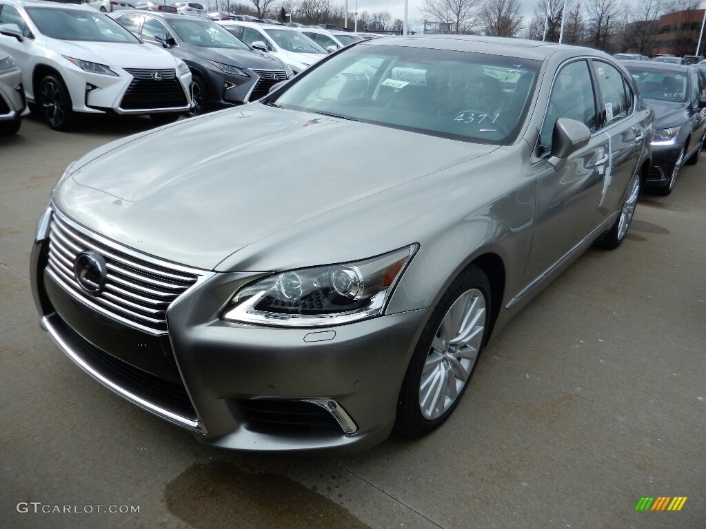 2017 LS 460 AWD - Atomic Silver / Black photo #1