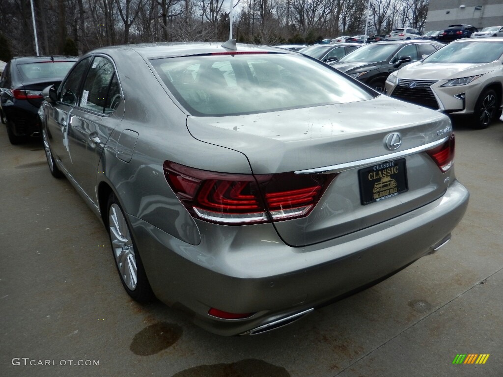 2017 LS 460 AWD - Atomic Silver / Black photo #3