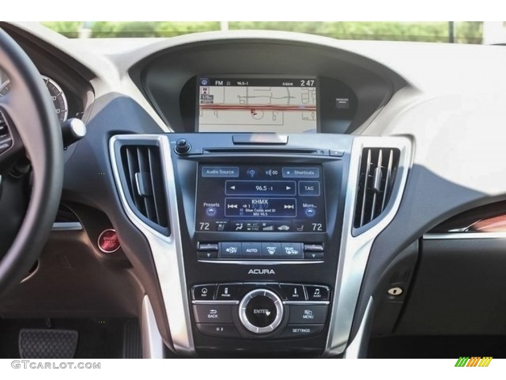 2017 TLX V6 Advance Sedan - Modern Steel Metallic / Ebony photo #29