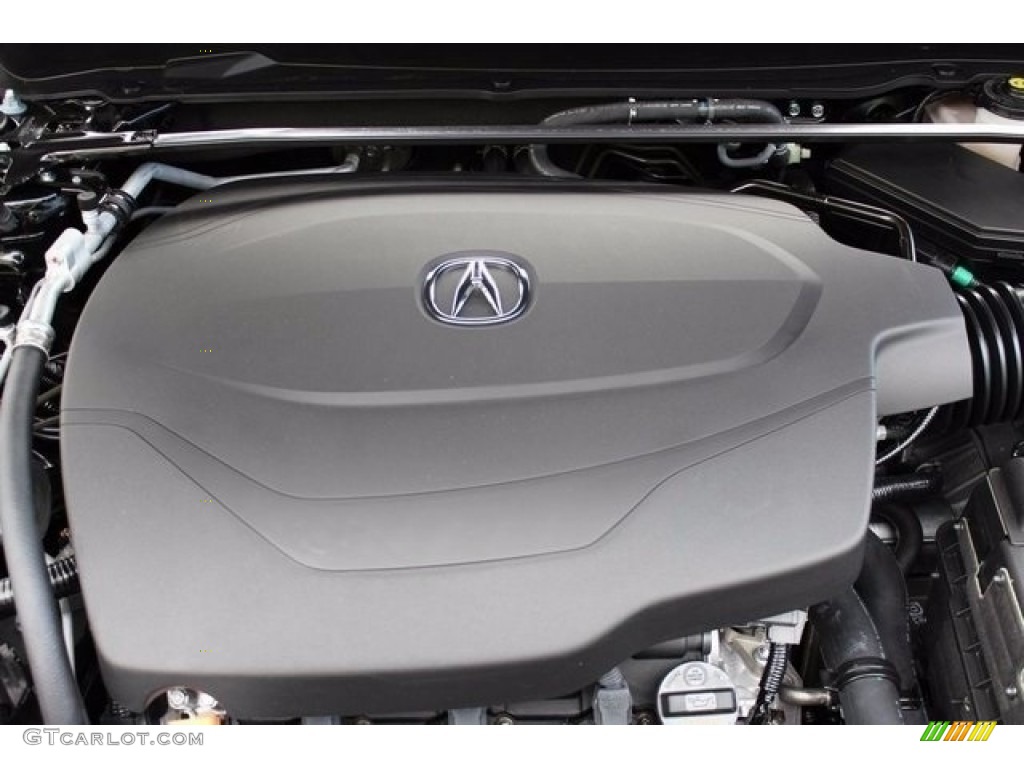 2017 TLX V6 Advance Sedan - Crystal Black Pearl / Ebony photo #12