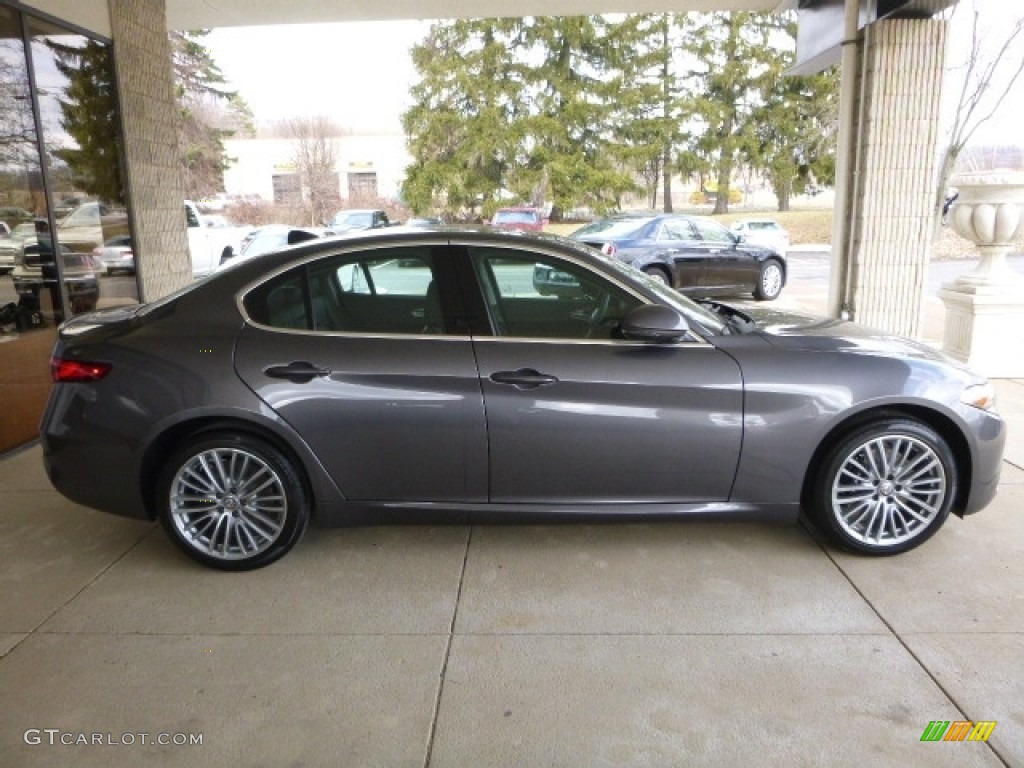 Vesuvio Gray Metallic 2017 Alfa Romeo Giulia Ti AWD Exterior Photo #118670484