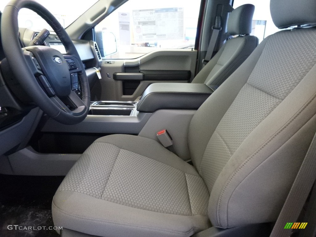 2017 F150 XLT SuperCrew 4x4 - Ruby Red / Earth Gray photo #6