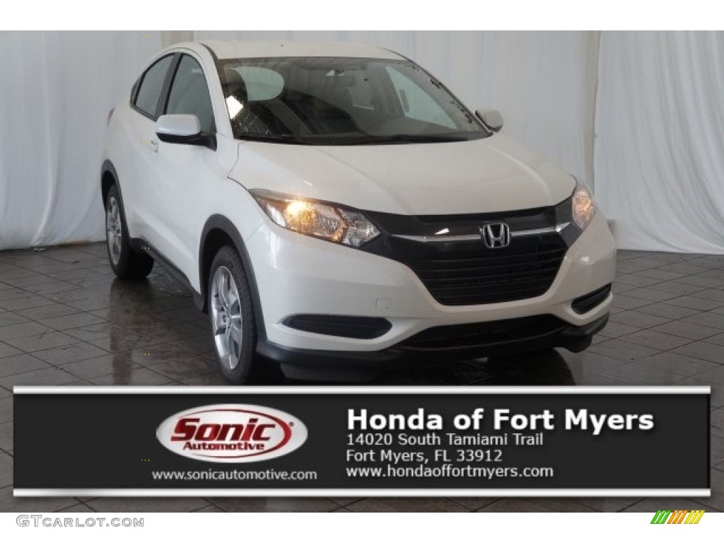 White Orchid Pearl Honda HR-V