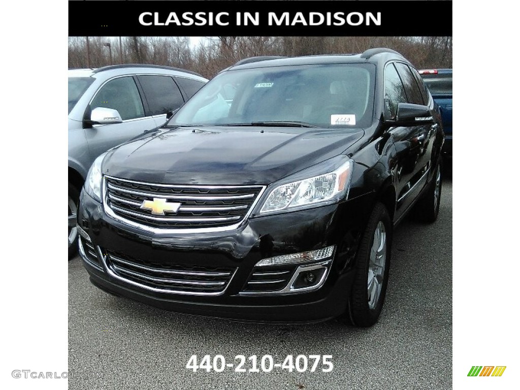 Mosaic Black Metallic Chevrolet Traverse