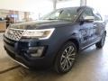 2017 Blue Jeans Ford Explorer Platinum 4WD  photo #5