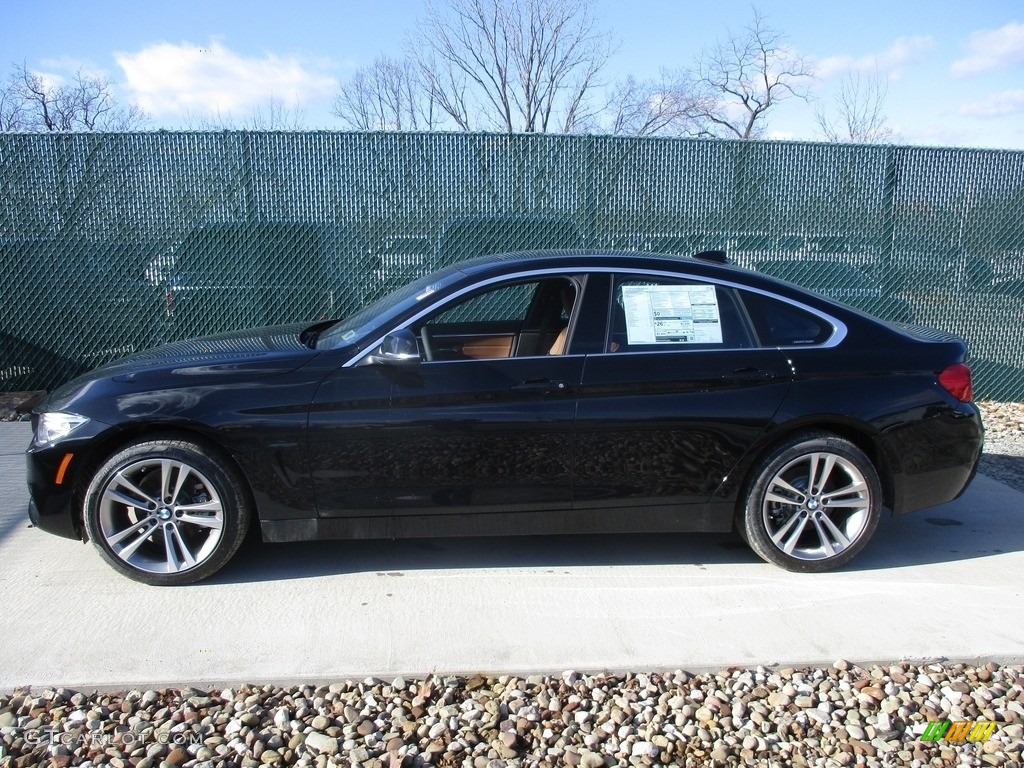 Jet Black 2017 BMW 4 Series 430i xDrive Gran Coupe Exterior Photo #118673481