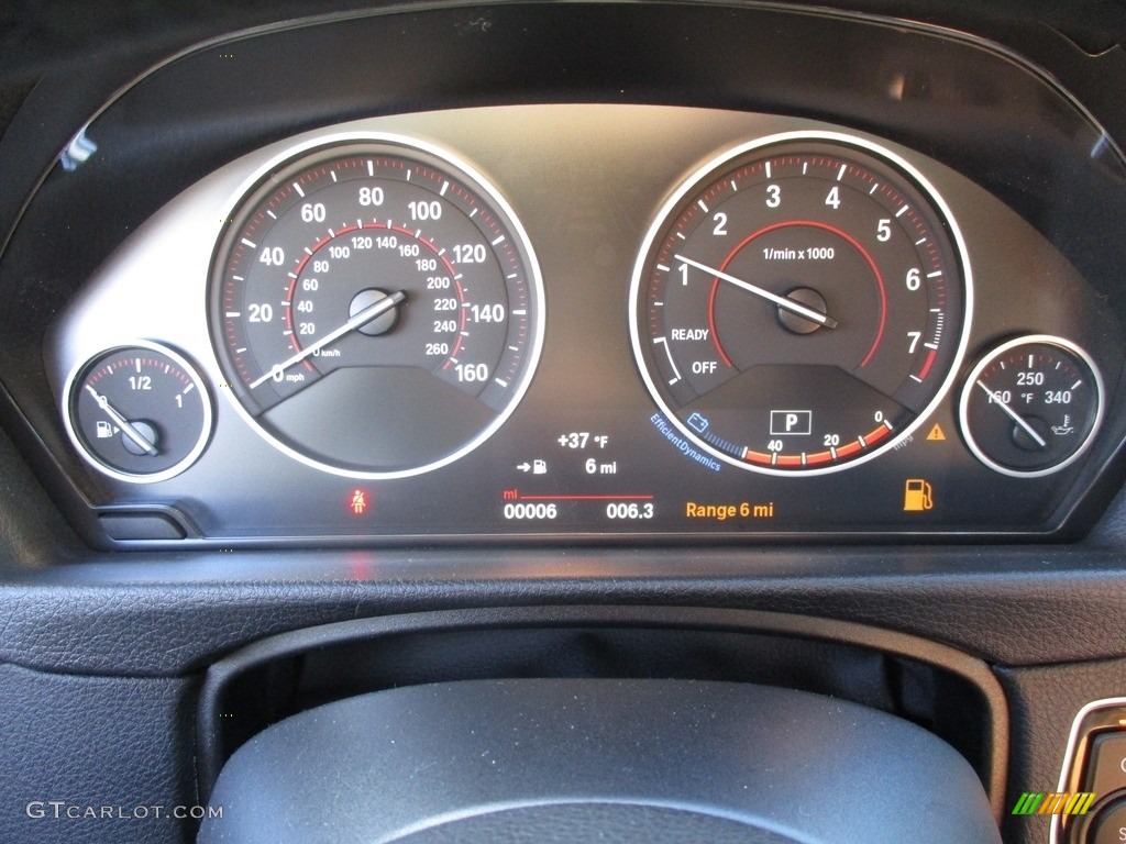 2017 BMW 4 Series 430i xDrive Gran Coupe Gauges Photo #118673757