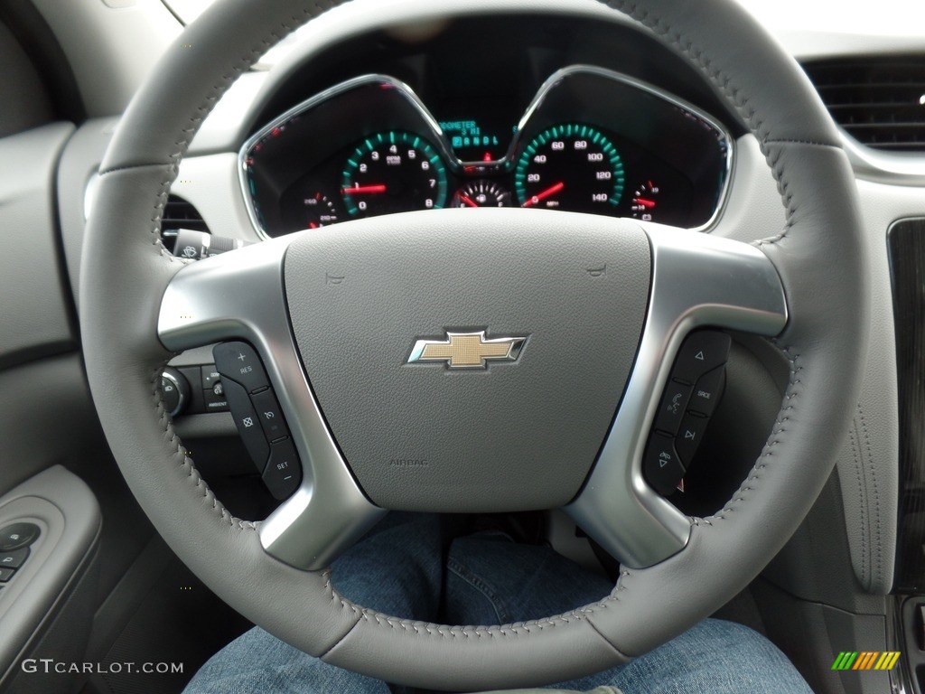 2017 Traverse LT AWD - Summit White / Dark Titanium/Light Titanium photo #29