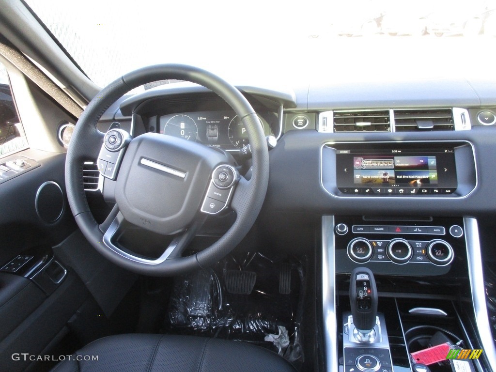 2017 Land Rover Range Rover Sport Supercharged Ebony/Ebony Dashboard Photo #118674492