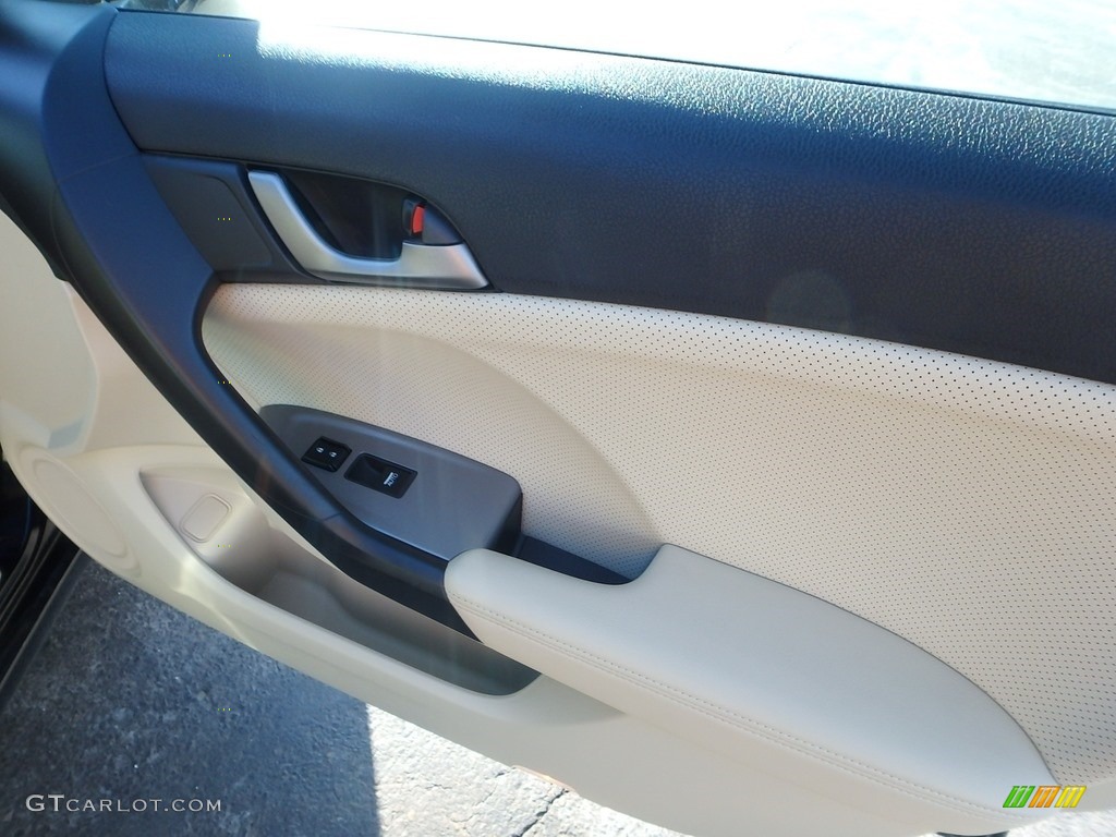 2010 TSX Sedan - Crystal Black Pearl / Parchment photo #14