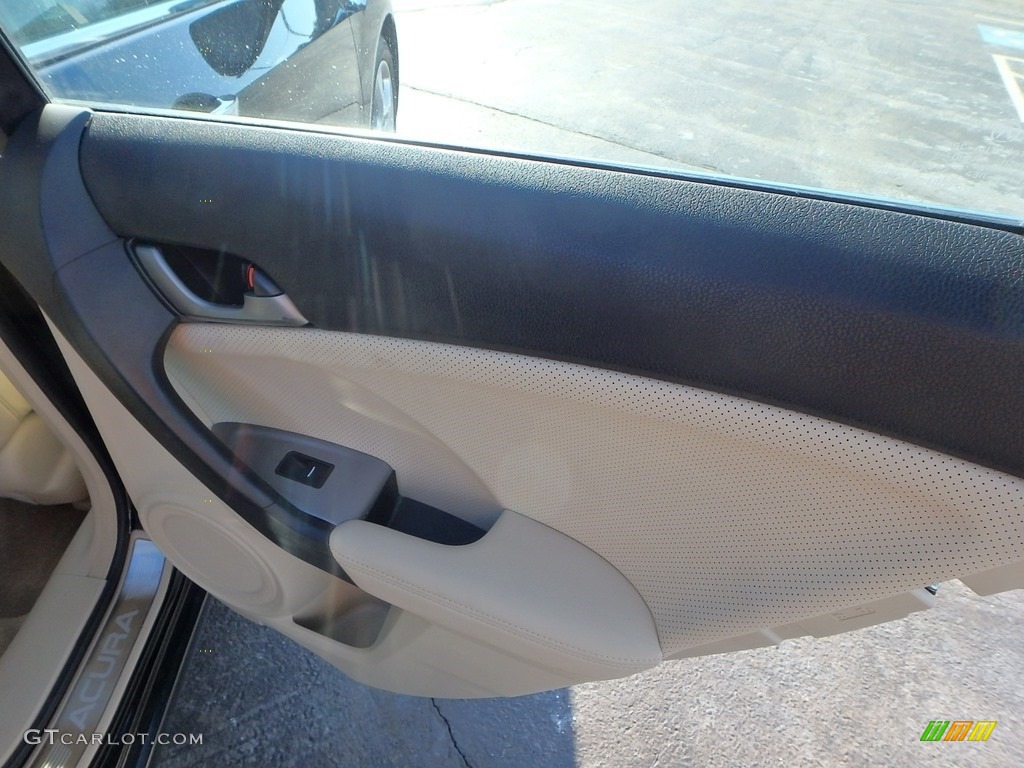 2010 TSX Sedan - Crystal Black Pearl / Parchment photo #17
