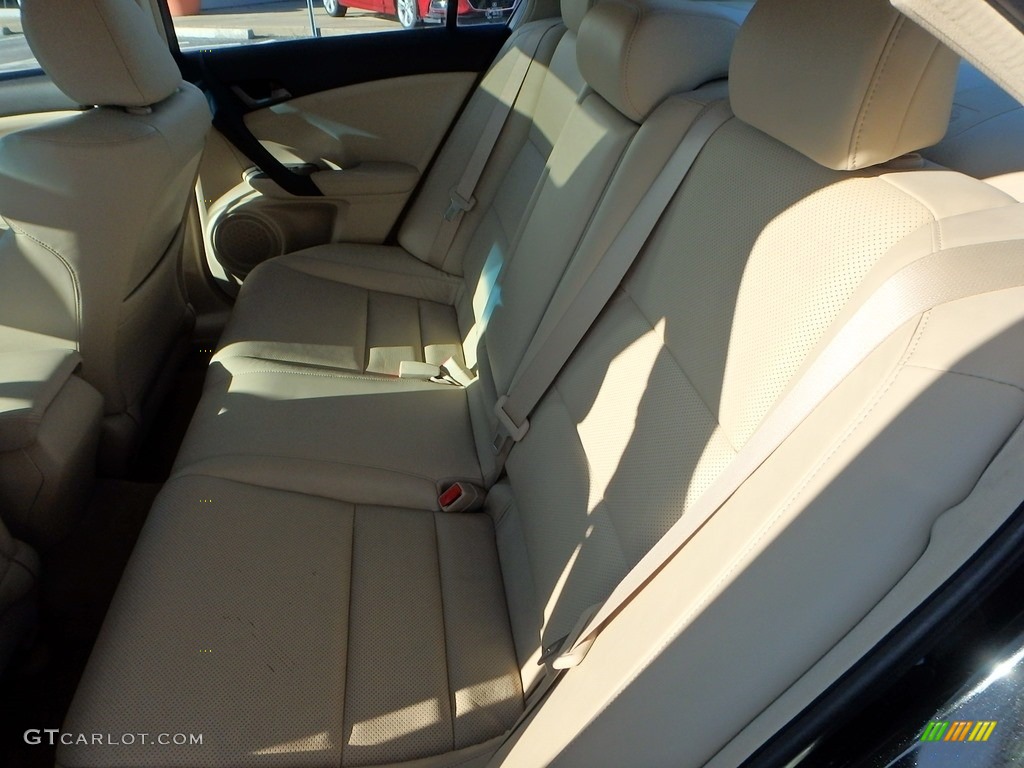2010 TSX Sedan - Crystal Black Pearl / Parchment photo #19