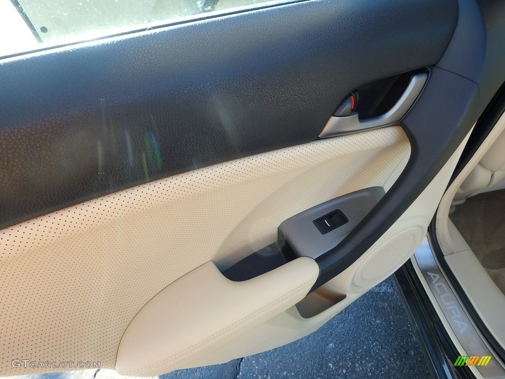 2010 TSX Sedan - Crystal Black Pearl / Parchment photo #21